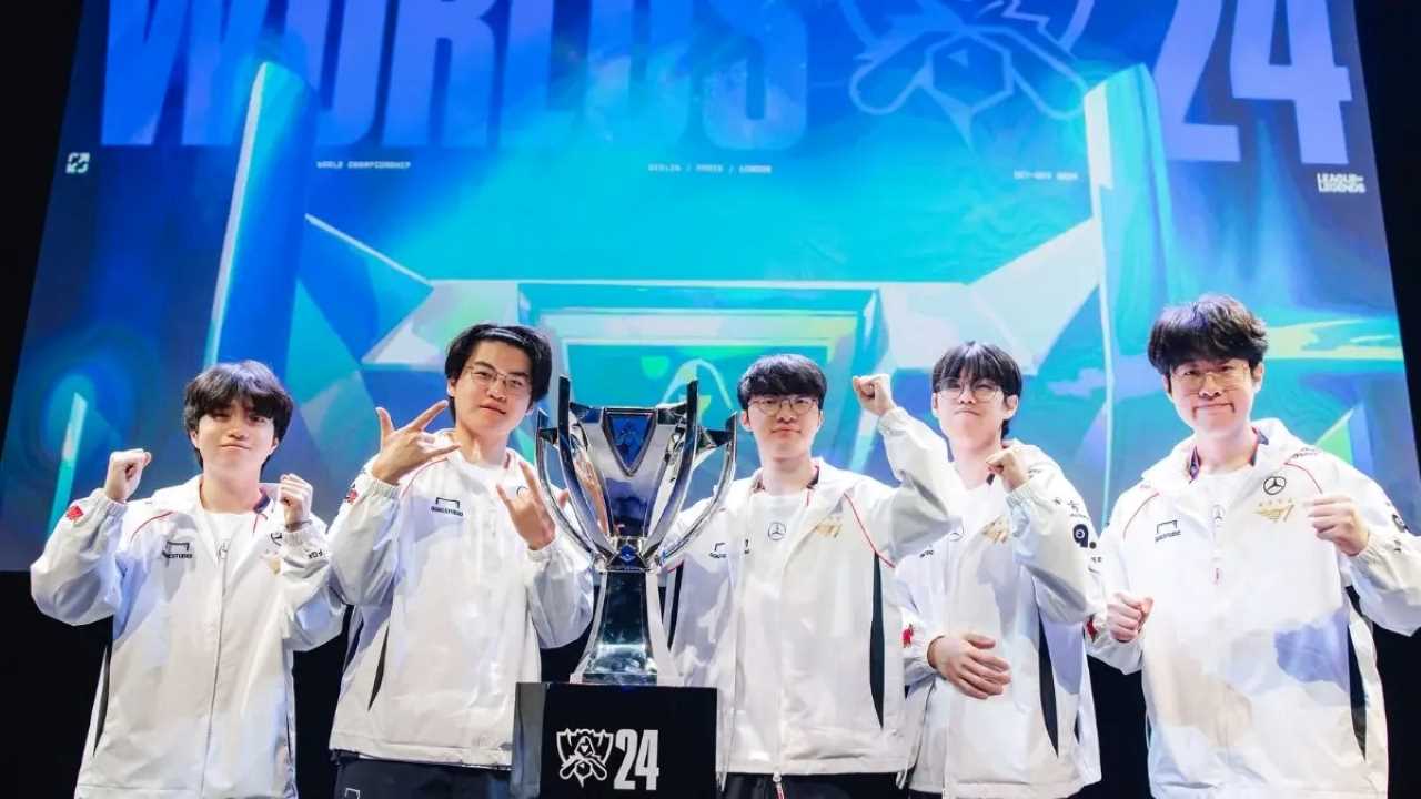 T1 Faker Worlds 2024