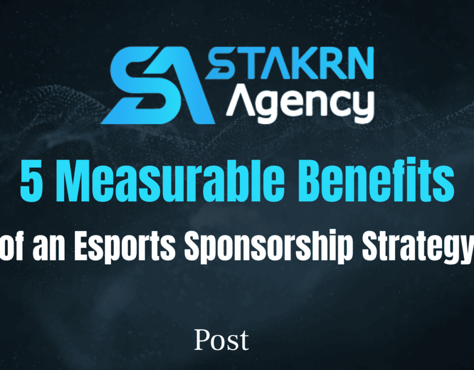 5 benefits of an esports sponsorship strategy